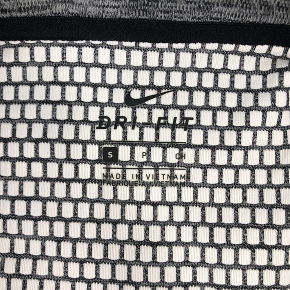 Nike Womens Size Small Dri-Fit Zippered Mock Neck Pullover Long Sleeve - Picture 3 of 4